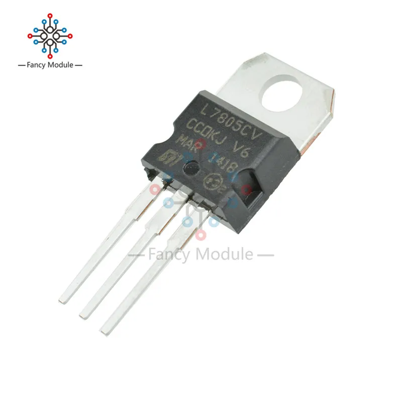 5 шт. LM7805 L7805 7805 TO-220 Регулятор напряжения IC | Инструменты