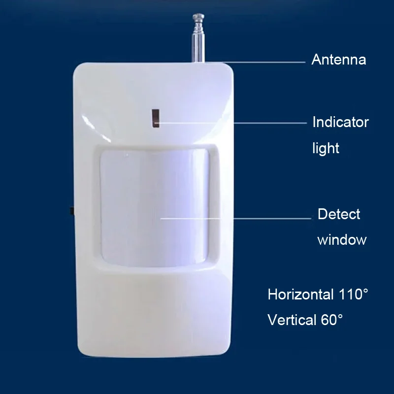 RF 433mhz Anti-Theft PIR Infrared Sensor Motion Detector Home Alarm Systems Security Host IP Camera Safety | Безопасность и защита