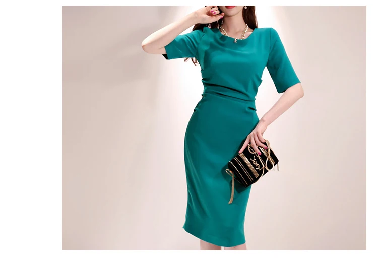 Весна лето женское элегантное модное платье Vestidos сексуальное офисное женское деловое рабочее платье женские платья