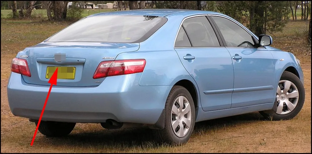 AUTONET HD камера заднего вида ночного видения для Toyota Camry XV40 для Daihatsu Altis 2006~ 2011 CCD/камера номерного знака