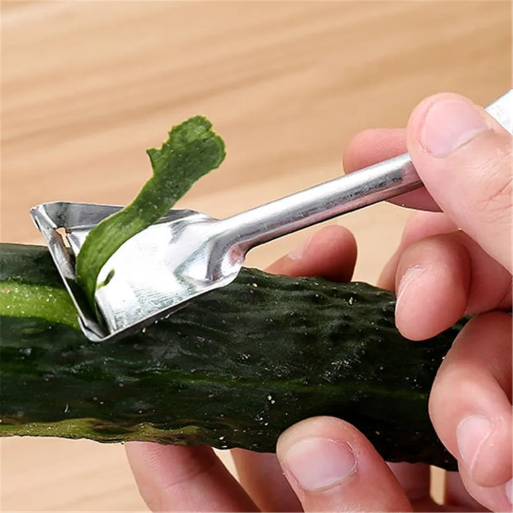 1 шт. Новая модная Овощечистка из нержавеющей стали для фруктов резак слайсер