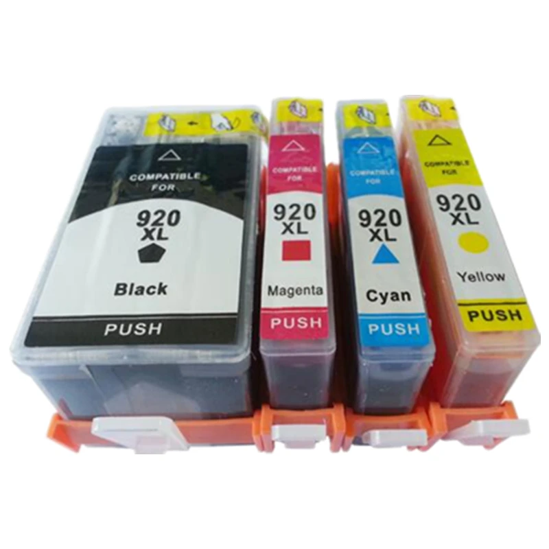 Чернильный картридж с заменой чипа для HP 920 920XL comaptible принтера hp officejet 6000 6500 7000 7500