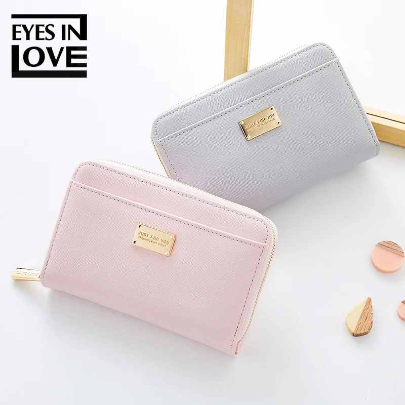 Женские кошельки EYESINLOVE простые с несколькими отделениями для карт кошелек из