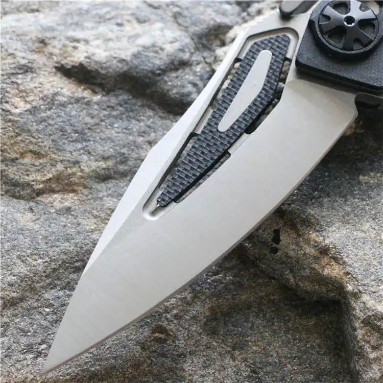 Волшебный складной нож ZT0999, KVT подшипник M390, лезвие CF+ титановая ручка, походные охотничьи ножи для выживания, инструмент для повседневного использования