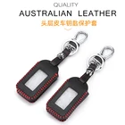 Кожаные чехлы для ключей E60 E90, Прошитые вручную, для StarLine E90, E60, E63, E93, E95, E66, E96, ЖК-пульт дистанционного управления