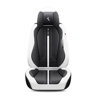 for citroen c3 xr c4 c4l c5 c6 c elysee 3d full surround design sports cushion wear resistant leather car seat cover for 5 seats