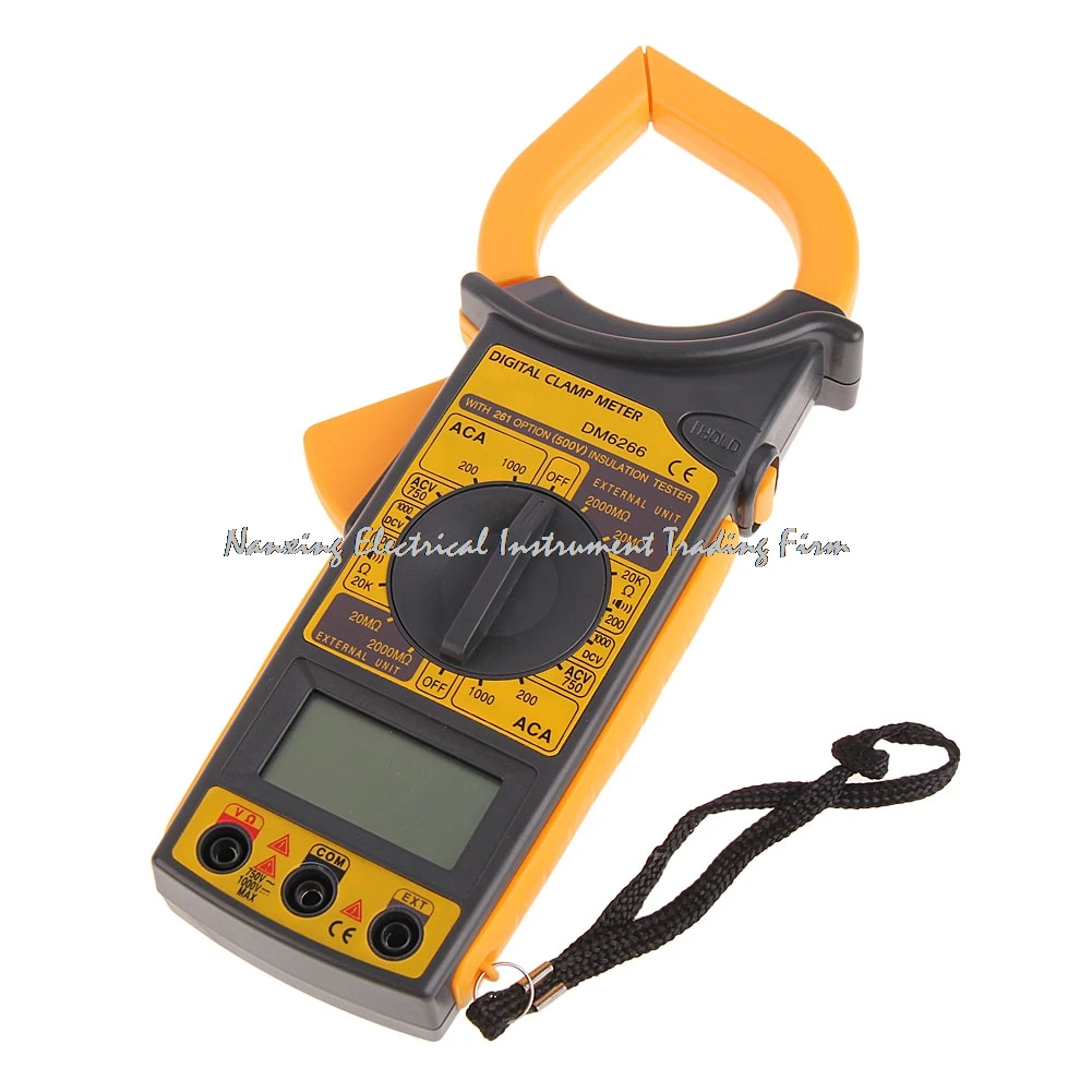 

Клещи-мультиметр VICTOR DM6266, с ЖК-дисплеем 1999 дюйма, для удержания данных, цифровой ЖК-дисплей, постоянный и переменный ток, вольтметр, тестер