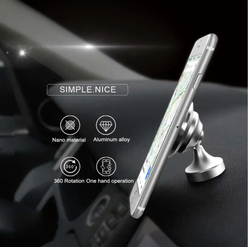 Универсальный Nano поглощения мобильного телефона нет магнит без Стикеры 360