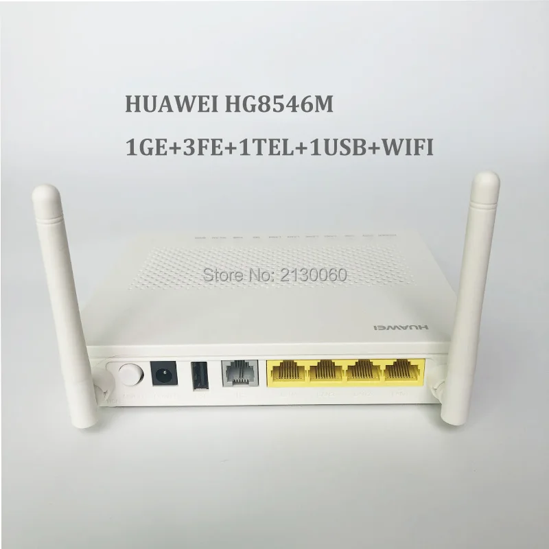 huawei gpon onu ont HG8546M 1GE 3FE 1USB 1TEL wifi английская прошивка, SC UPC интерфейс