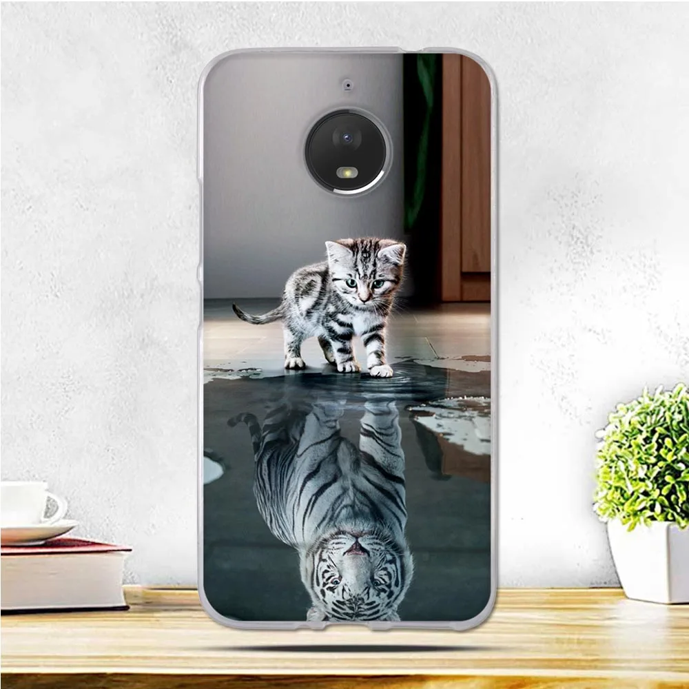 Чехол для Motorola Moto E4 Plus 5 &quot роскошный мягкий силиконовый чехол (4-го поколения)