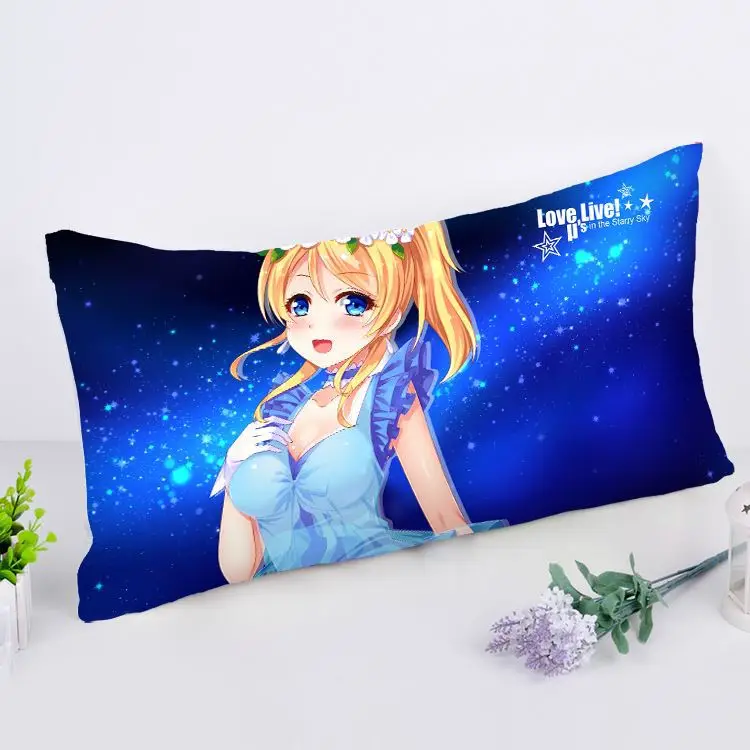 Хобби Express Прямоугольная подушка крышка Dakimakura Love Live аниме Eli RPC31|love live anime|dakimakura love