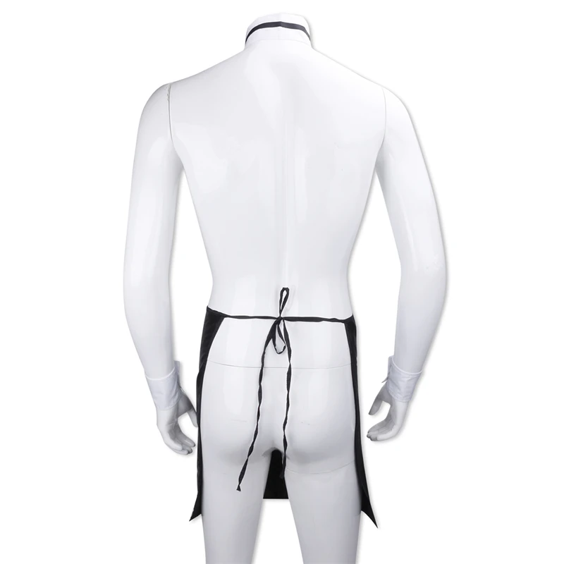 Костюм мужской с бантом на воротнике и манжетами пикантный костюм для стриптиза