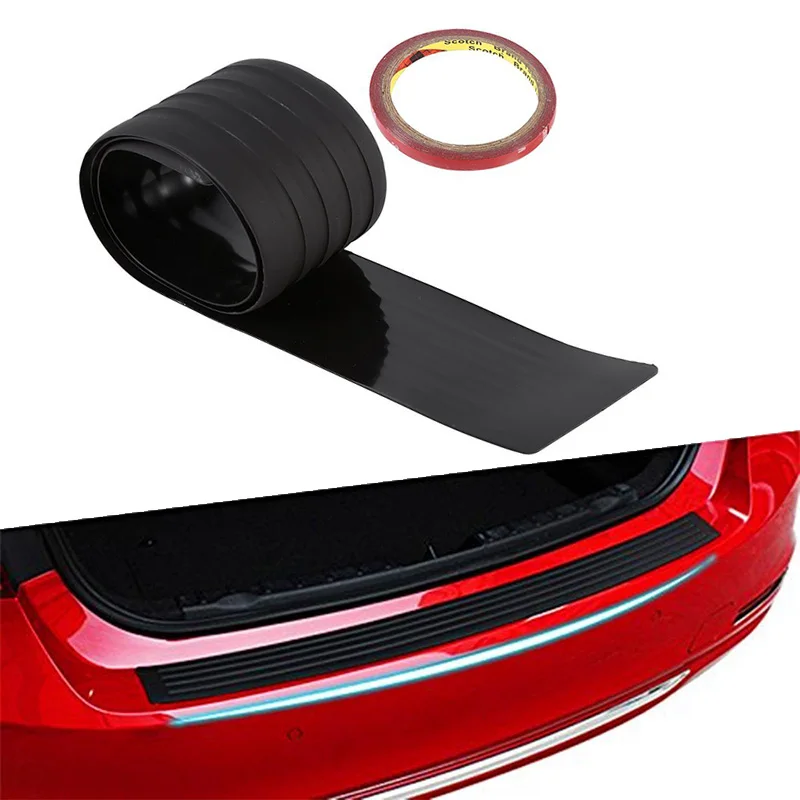 Автомобильный Стайлинг защитная Накладка на порог заднего бампера для renault megane 2