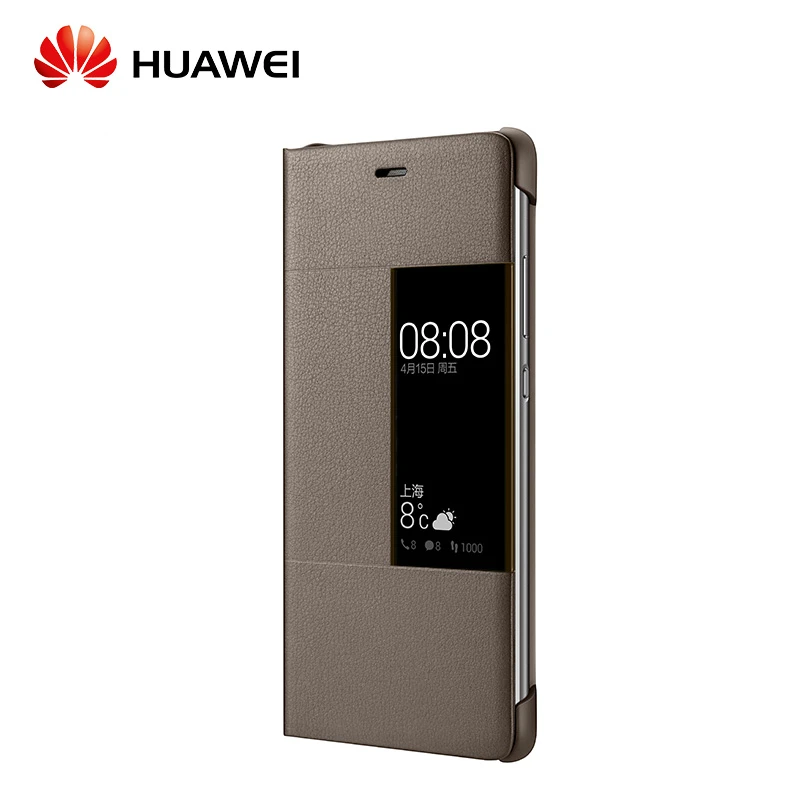 HUAWEI P9 плюс Чехол официальный умный зеркальный обзора защитного стекла чехол-книжка из искусственной кожи чехол-бумажник чехол HUAWEI P9 чехол мобильного телефона чехол для телефона