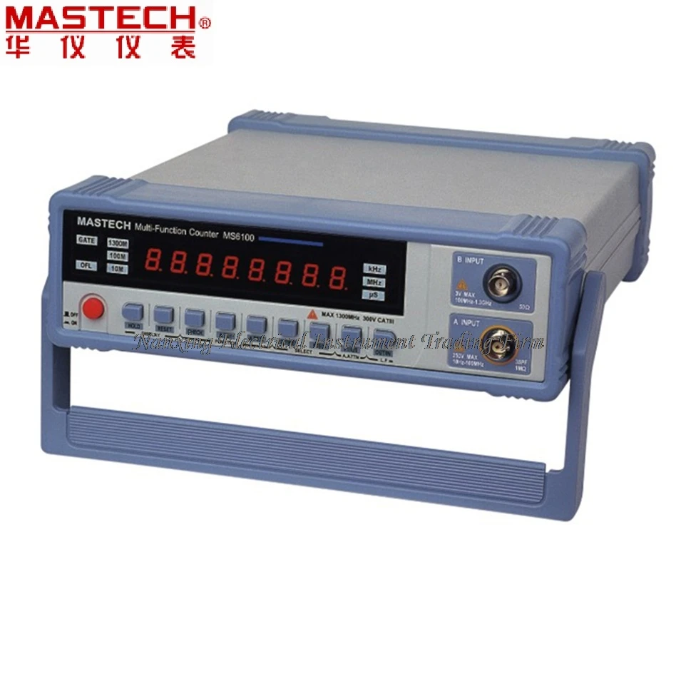 Быстрая MASTECH MS6100 Интеллектуальный многофункциональный частотомер, 10 МГц частота колебаний выход, высокая точность