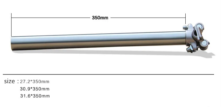 G12 30.9x300mm Стойка сидения для горного велосипеда titanium 27,2/30,9/31,6*350 мм для шоссейного велосипеда Сверхлегкий подседельный ti MTB части стержень седла изготовленные на заказ - Цвет: G12 30.9x300mm