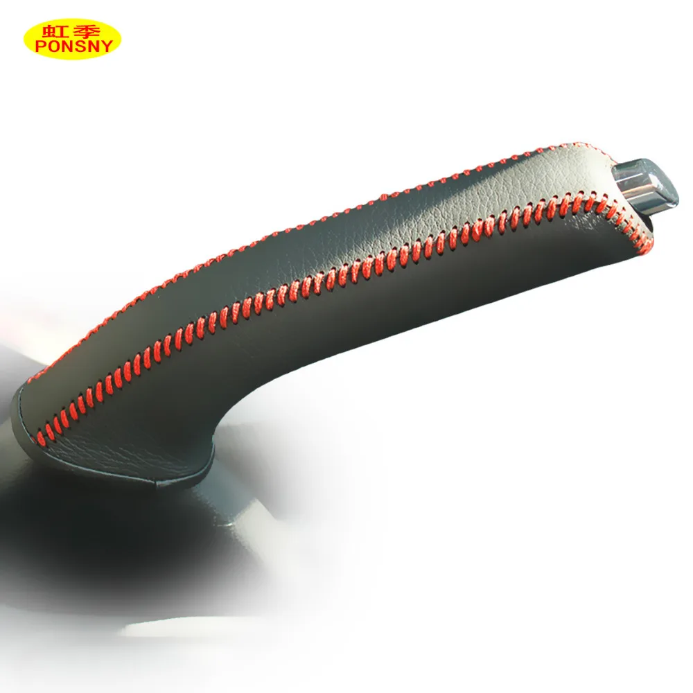 

Чехол для Hyundai Elantra автомобильные чехлы ручника PONSNY-2008, из натуральной кожи, с ручным тормозом