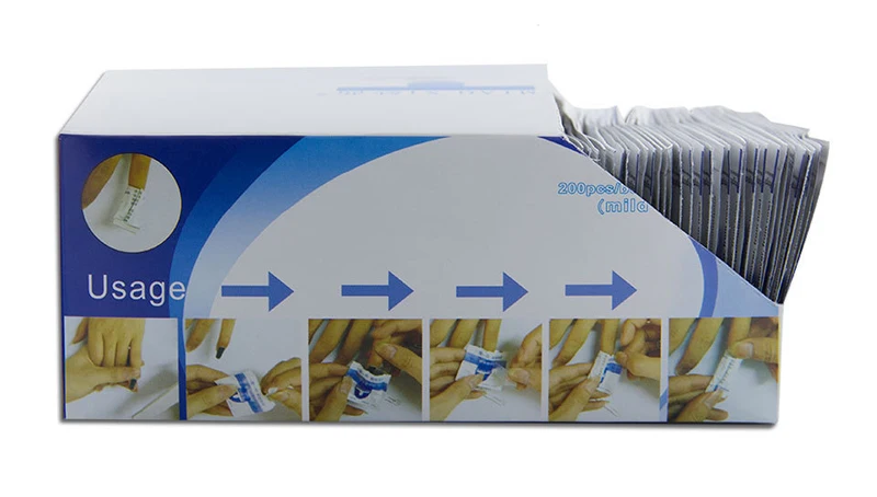 100 шт/партия гель лаки для удаления обертывания накладки маникюра Инструменты