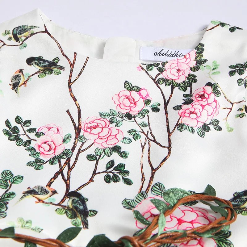 Детское платье для девочек лето 2018 красивое принцессы на свадьбу вечерние платья