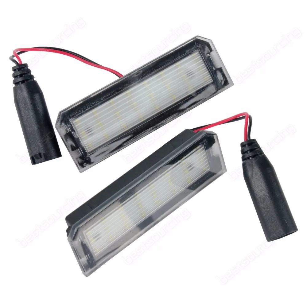 ANGRONG 2x номерной знак светодиодный свет для Land Rover Range Rover Sport(L494) 2013+ Range Rover(L405) 2012+(CA292