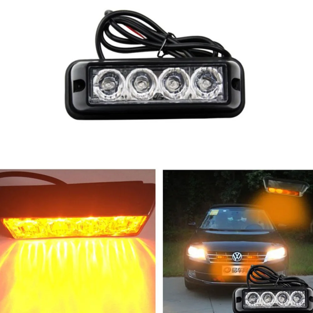 4 светодиодный фонарь высокого качества для автомобиля аварийный Маяк грузовика