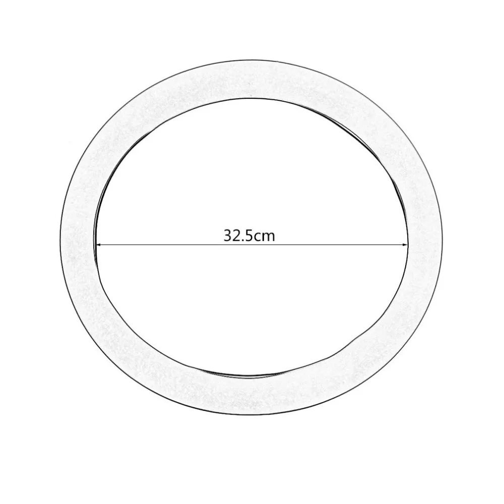 Fashional Decoration New Soft Silicone Steering Wheel Cover Shell Skidproof Odorless Eco-Friendly Protector For Car Hot