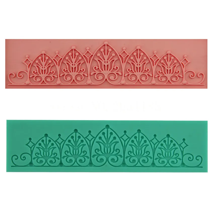 Цветочный узор кружевное Силиконовое мыло для мастики 3D искусственное желе