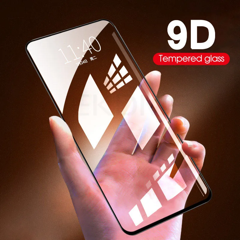 9D Защитное стекло для samsung Galaxy A40 A50 A7 J6 Plus закаленное стекло 3D для samsung A6 A8 Plus защитная пленка