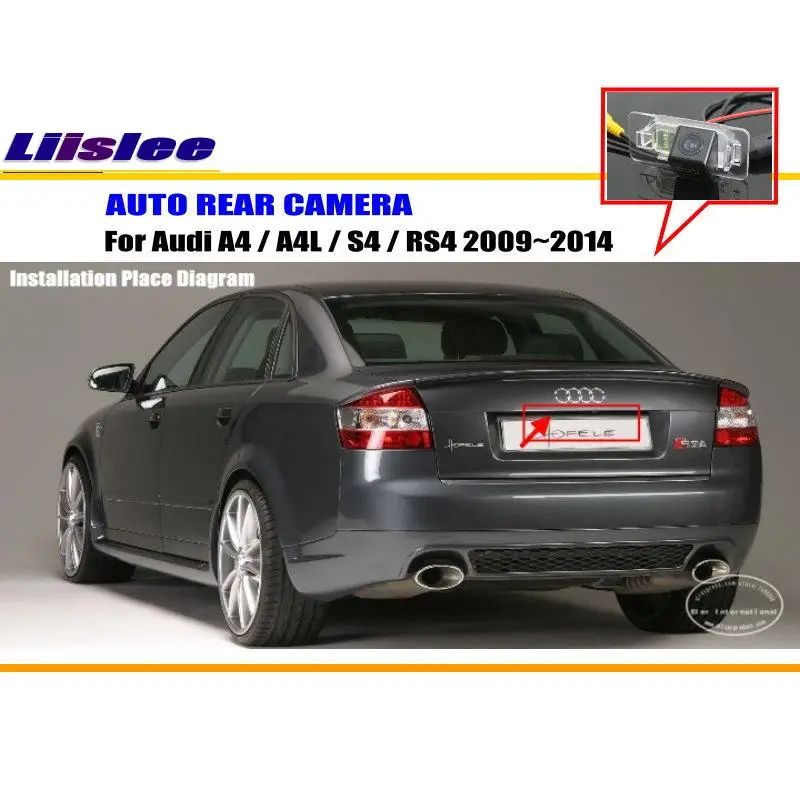 Парковки Резервное копирование Камера для Audi A4 A4L S4 / RS4 2009 2010 2011 2012 2013 2014 заднего