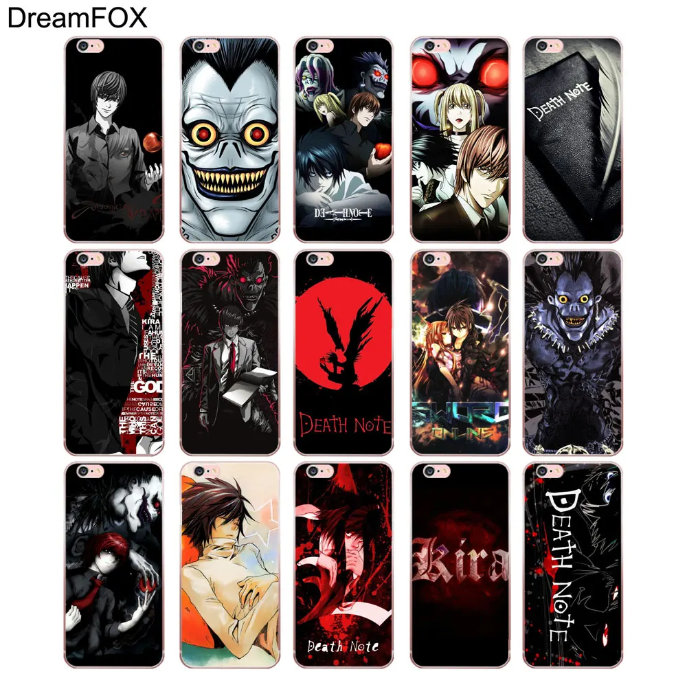 M091 Death Note Аниме Мягкий ТПУ силиконовый чехол для Apple iPhone 11 Pro X XR XS Max 8 7 6 6S Plus 5 5S SE 5C 4 4S
