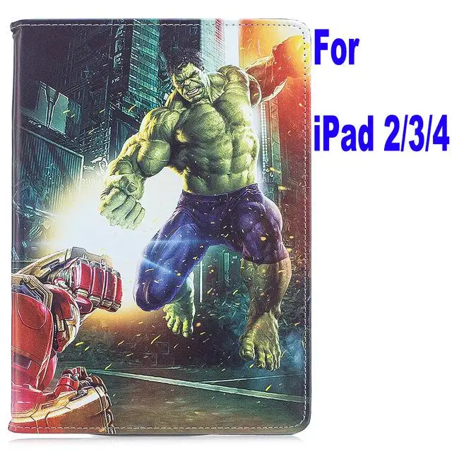 Чехол для ipad 4 air 2 ipad 9,7 ipad mini 1/2/3/4/5 Pro Movie Marvel Мстители эндгейм Тор стенд coque capa Cover - Цвет: 9