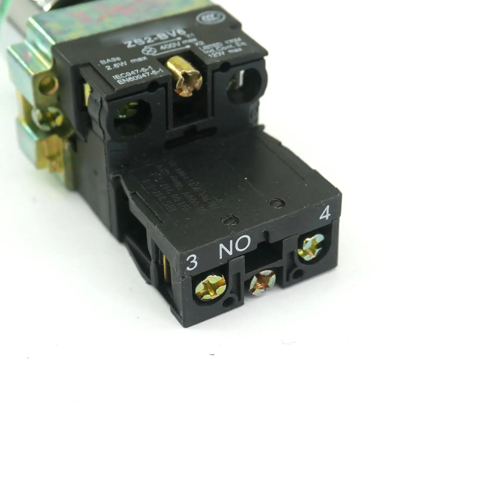 XB2BW33B1C N/O Мгновенный зеленый утапливающий кнопочный светильник с 24 В
