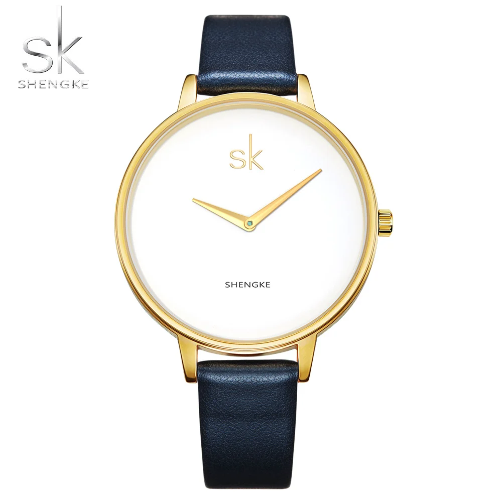 goldblue Shengke, модные наручные часы, женские часы, женские роскошные брендовые знаменитые кварцевые часы, женские часы, Relogio Feminino Montre Femme SK - Цвет: goldblue