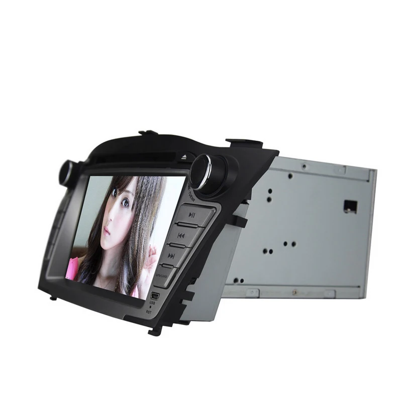 Двойной 2 din автомобильный Dvd мультимедийный плеер RDS радио для hyundai TUCSON IX35 2009 2010 2011