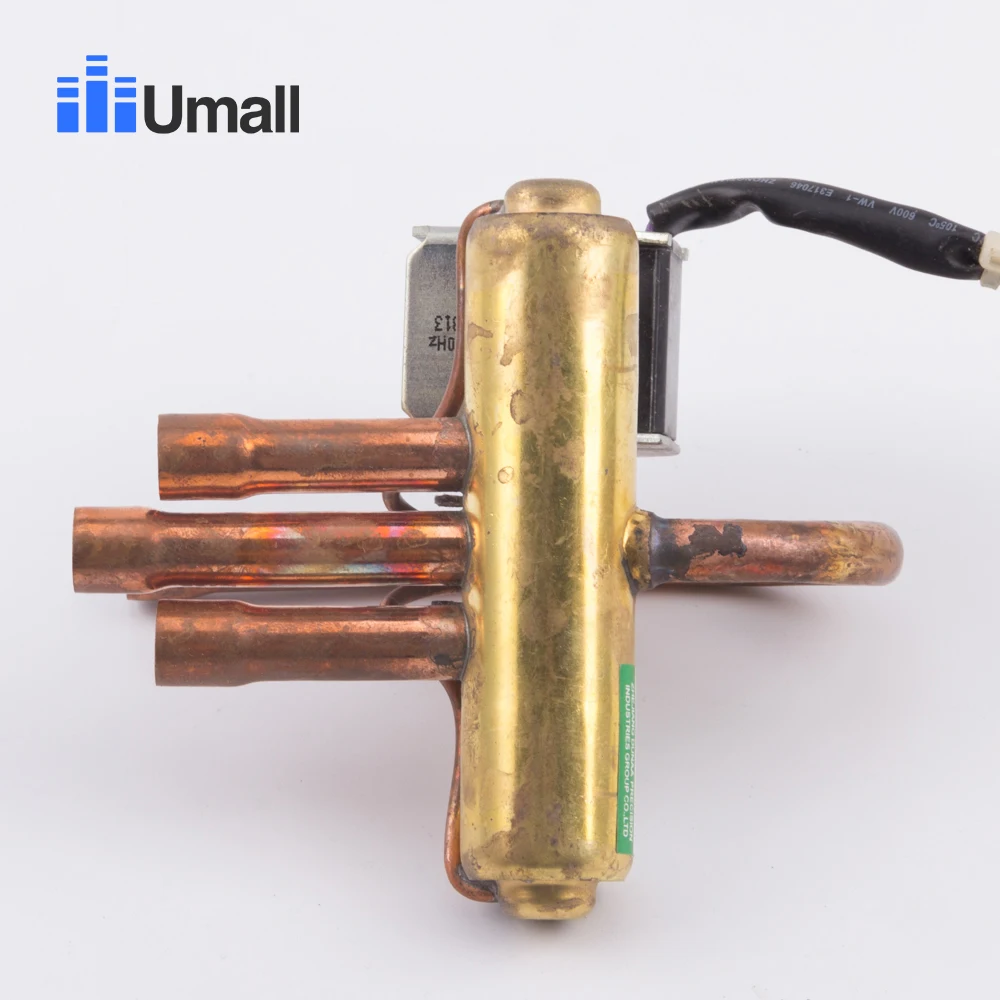 Электромагнитный четырехходовой реверсивный клапан для кондиционера с катушкой