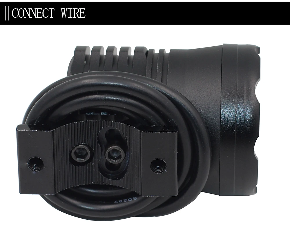 12 V-80 V постоянного тока 1X90 Вт белый 6000K 7800LM T6 чипы светодиодный мотоциклетные фары противотуманные пятно прожектор Водонепроницаемый мотоцикл лампы