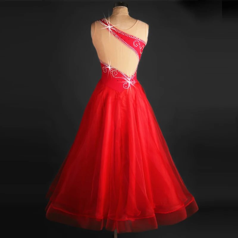 2017 эксклюзивная юбка для бальных танцев без рукавов со стразами новая игр