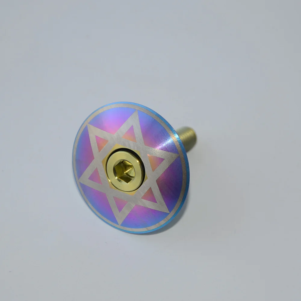 Титановая велосипедная гарнитура верхняя крышка головка гарнитуры для