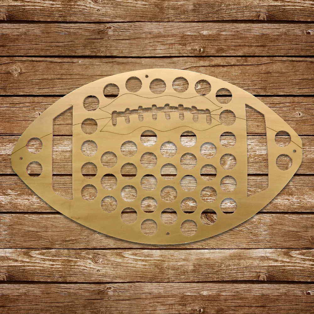 Пивная Кепка для американского футбола мяч регби деревянная ловушка держатель