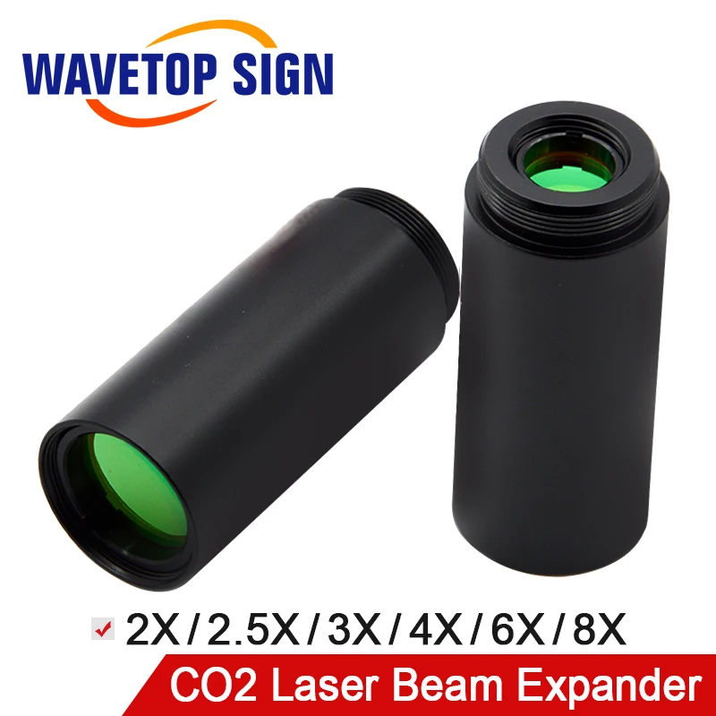 WaveTopSign CO2 расширитель лазерного луча фиксированная серия JG 10.6 2X 2.5X 3X 4X 6X 8X