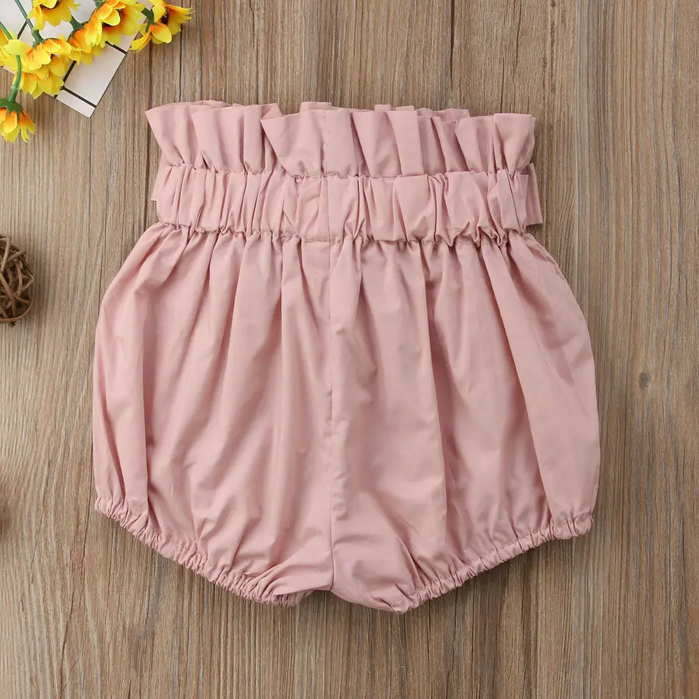 Летние детские шаровары для новорожденных мальчиков и девочек шорты трусики из