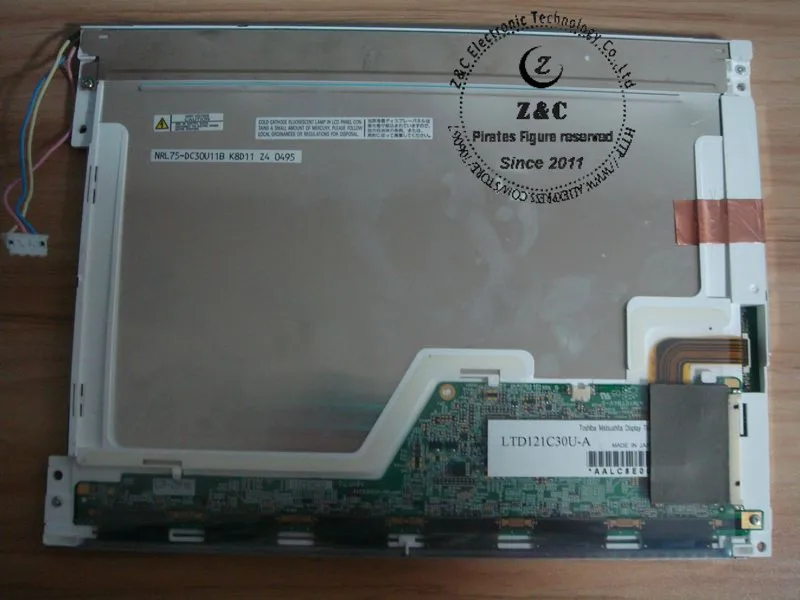 LTD121C30S оригинальный 12 1 дюймов 800*600 ЖК-дисплей Замена для промышленного применения