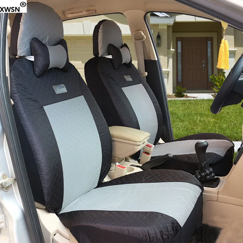 XWSN универсальные чехлы для автомобильных сидений Hyundai solaris ix35 i30 ix25 Elantra accent tucson