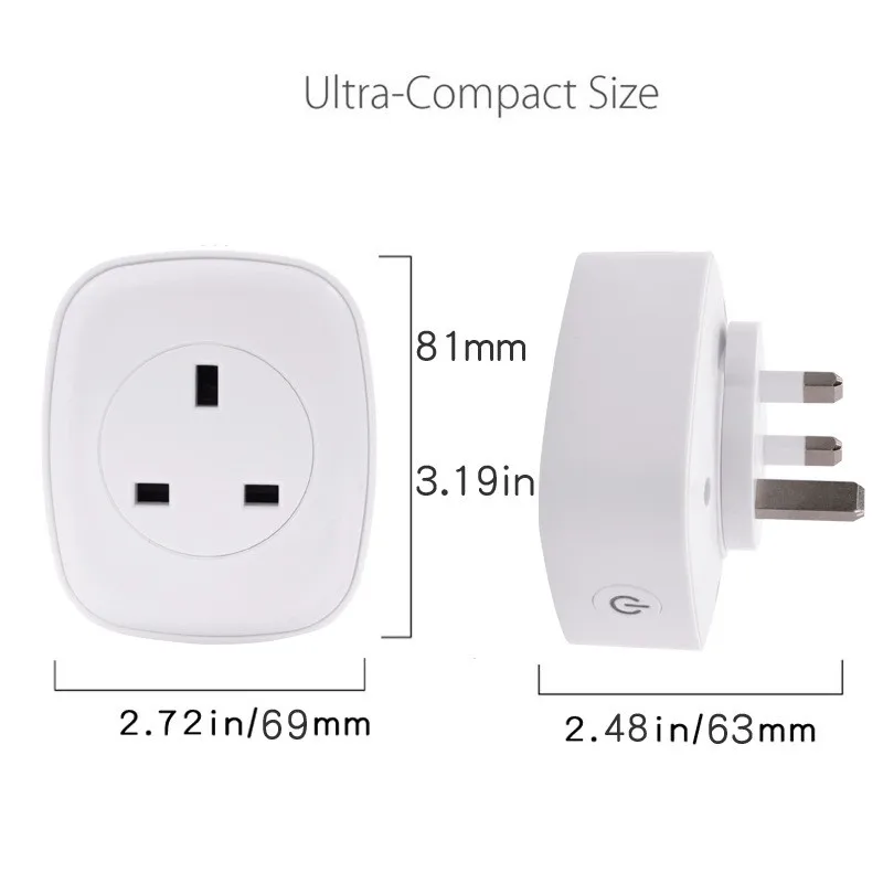 Смарт-розетка 16 А с поддержкой Wi-Fi 120 шт. | Электроника