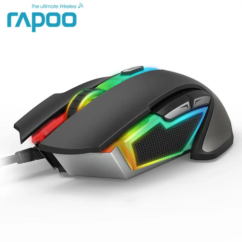 Новая программируемая оптическая сенсорная мышь Rapoo V302 7000 DPI с 7 кнопками P3320