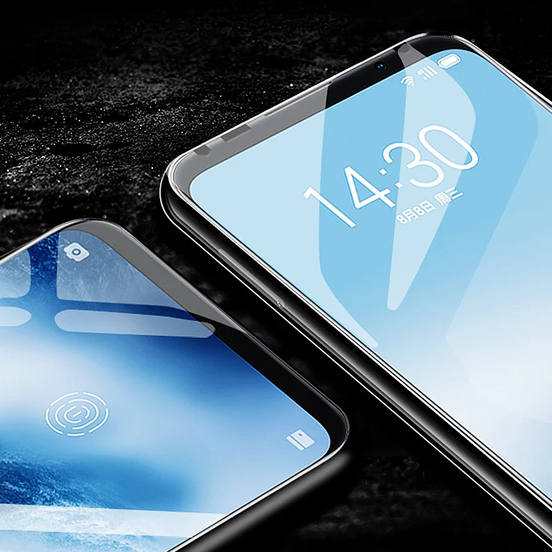 2 упаковки для Meizu 16th закаленное стекло 9H 2.5D Взрывозащищенная защитная пленка для экрана для Meizu 16 Plus 16X стекло