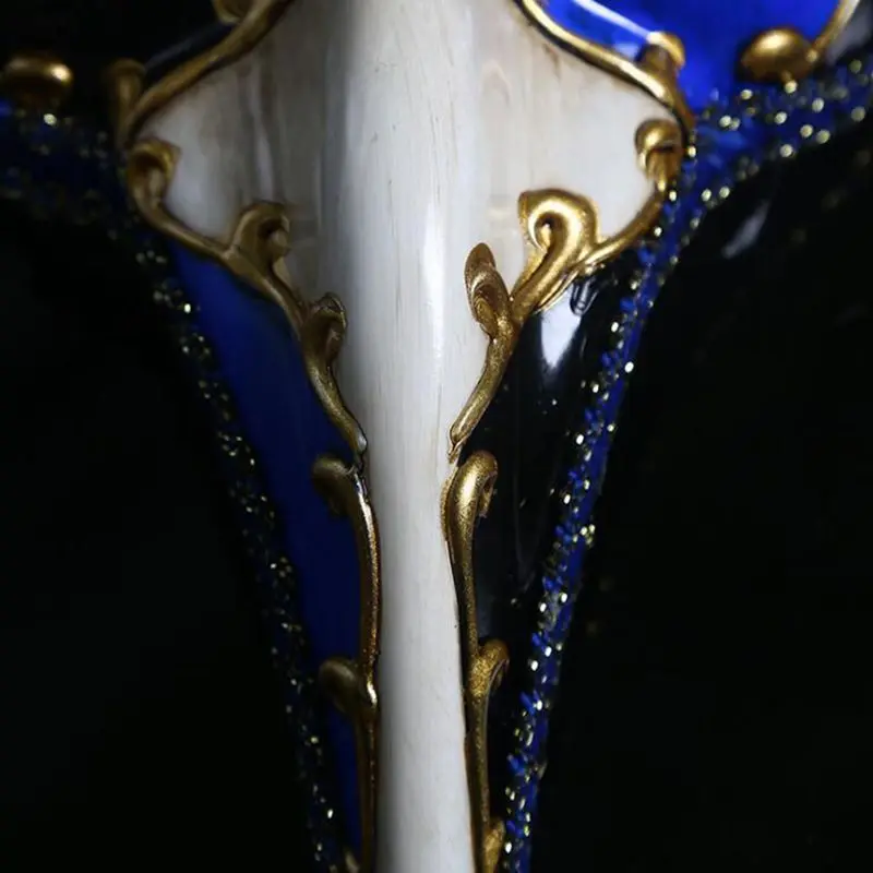 Венецианская маска GNHYLL @ Маскарадная для Хэллоуина с длинным носом окрашенная