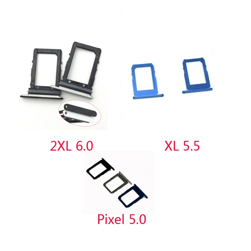 100% Новый оригинальный слот для карт HTC Google Pixel/Pixel XL/2/2XL|Пылезащитные заглушки| |