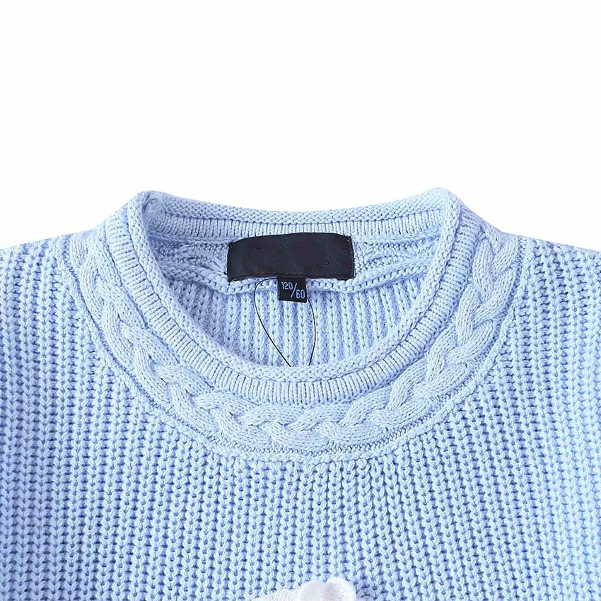 Детский свитер для девочек вязаный платье пуловеры Свитера с кружевными болеро