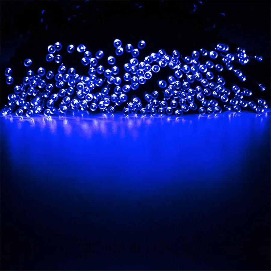 22 м 200LED Солнечная Гирлянда для украшения сада 8 режимов гирлянда дома свадьбы